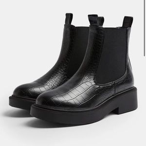 Topshop chunky Chelsea boot